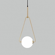 Подвесной светильник Imperiumloft LAVALIERE LAVALIERE01 цвет плафона/подвески Белый, цвет арматуры Золото-2