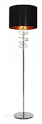 Торшер LUMINA DECO Milari LDF 5530 CHR+BK цвет плафона/подвески Черный, цвет арматуры Хром