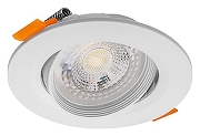 Встраиваемый светильник Luminarte LDL01-7W-R-3К цвет Белый