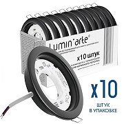 Встраиваемый светильник Luminarte LDL-GX53 LDL-GX53/01MB цвет Черный-1
