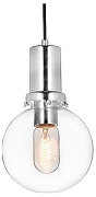 Подвесной светильник LUMINA DECO Dorito LDP 1212-150 GY+CHR цвет плафона/подвески Прозрачный, цвет арматуры Хром