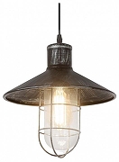 Подвесной светильник LUMINA DECO LDP 6013 O.SL цвет плафона/подвески Черный, цвет арматуры Черный-2