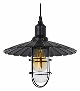 Подвесной светильник LUMINA DECO LDP 6015 BK цвет плафона/подвески Черный, цвет арматуры Черный