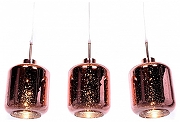 Подвесной светильник LUMINA DECO Alacosmo LDP 6811-3 PR R.GD цвет плафона/подвески Золото, цвет арматуры Золото-1