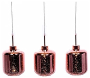 Подвесной светильник LUMINA DECO Alacosmo LDP 6811-3 PR R.GD цвет плафона/подвески Золото, цвет арматуры Золото-2