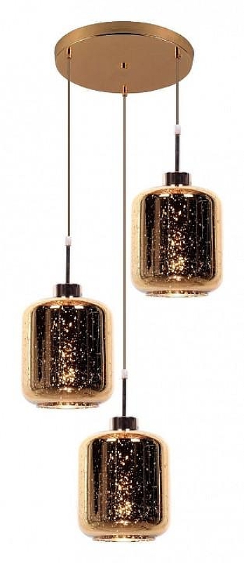 Подвесной светильник LUMINA DECO Alacosmo LDP 6811-3 RD GD 