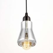 Подвесной светильник LUMINA DECO Bonio LDP 7007 цвет плафона/подвески Светло-серый, цвет арматуры Хром-2