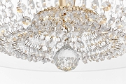 Подвесной светильник LUMINA DECO Disposa LDP 7018-500 PR+F.GD цвет плафона/подвески Прозрачный, цвет арматуры Золото-5