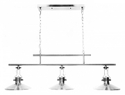 Подвесной светильник LUMINA DECO Setorre LDP 711-3 CHR цвет плафона/подвески Хром, цвет арматуры Хром-2