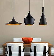 Подвесной светильник LUMINA DECO Foggi LDP 7712-3 PR BK цвет плафона/подвески Золото, Черный, цвет арматуры Черный-6