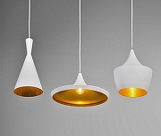 Подвесной светильник LUMINA DECO Foggi LDP 7712-3 PR WT цвет плафона/подвески Белый, Золото, цвет арматуры Белый-3