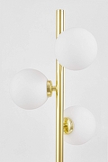 Настольная лампа LUMINA DECO MARSIADA LDT 6033-3 GD цвет плафона/подвески Белый, цвет арматуры Золото-2