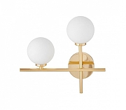 Бра LUMINA DECO Marsiada LDW 6033N-2 FGD цвет плафона/подвески Белый, цвет арматуры Золото-1