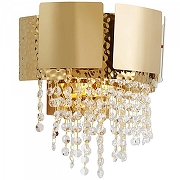 Накладной светильник LUMINA DECO MOLINA LDW 7046-2 MD цвет плафона/подвески Золото, Прозрачный, цвет арматуры Золото-1