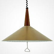 Подвесной светильник LIGHTERA Tahoe LE100L-40H цвет плафона/подвески Зеленый, цвет арматуры Черный