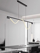 Подвесной светильник LIGHTERA Tura LE103L-160B WIFI цвет плафона/подвески Белый, цвет арматуры Черный-10