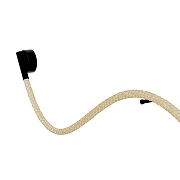 Накладной светильник LIGHTERA Tura LE103W-158BA STEEL цвет плафона/подвески Белый, цвет арматуры Черный-5