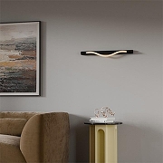 Накладной светильник LIGHTERA Tura LE103W-60B цвет плафона/подвески Белый, цвет арматуры Черный-2