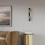 Накладной светильник LIGHTERA Tura LE103W-60B цвет плафона/подвески Белый, цвет арматуры Черный-3