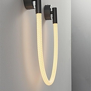 Накладной светильник LIGHTERA Tura LE103W-93BA STEEL цвет плафона/подвески Белый, цвет арматуры Черный-6