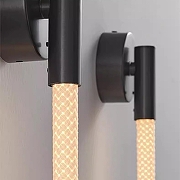 Накладной светильник LIGHTERA Tura LE103W-93BA STEEL цвет плафона/подвески Белый, цвет арматуры Черный-8