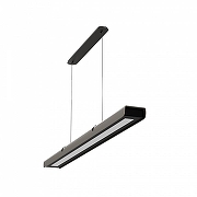 Подвесной светильник LIGHTERA Bermeho LE104L-120GA WIFI цвет плафона/подвески Серый, цвет арматуры Черный-1