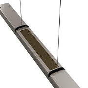 Подвесной светильник LIGHTERA Bermeho LE104L-120GB WIFI цвет плафона/подвески Серый, цвет арматуры Черный-5