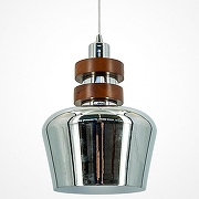 Подвесной светильник LIGHTERA Guaviare LE105L-15C цвет плафона/подвески Коричневый, Хром, цвет арматуры Хром