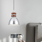 Подвесной светильник LIGHTERA Guaviare LE105L-16C цвет плафона/подвески Коричневый, Хром, цвет арматуры Хром-5