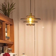 Подвесной светильник LIGHTERA Simarron LE106L-35N цвет плафона/подвески Коричневый, цвет арматуры Золото-2