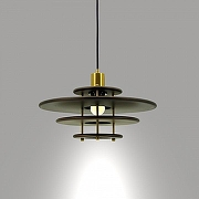 Подвесной светильник LIGHTERA Simarron LE106L-35N цвет плафона/подвески Коричневый, цвет арматуры Золото-3