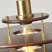 Подвесной светильник LIGHTERA Simarron LE106L-35N цвет плафона/подвески Коричневый, цвет арматуры Золото-6