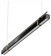 Подвесной светильник LIGHTERA Omolon LE108L-100B WIFI цвет плафона/подвески Золото, Черный, цвет арматуры Черный