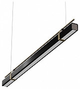 Подвесной светильник LIGHTERA Omolon LE108L-120B WIFI цвет плафона/подвески Золото, Черный, цвет арматуры Черный