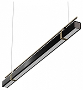 Подвесной светильник LIGHTERA Omolon LE108L-150B WIFI цвет плафона/подвески Золото, Черный, цвет арматуры Черный