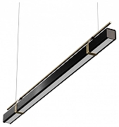 Подвесной светильник LIGHTERA Omolon LE108L-180B WIFI цвет плафона/подвески Золото, Черный, цвет арматуры Черный