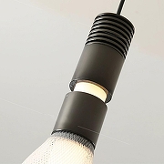 Подвесной светильник LIGHTERA Waves LE119L-98W цвет плафона/подвески Белый, цвет арматуры Черный-7