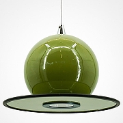 Подвесной светильник LIGHTERA Attabad LE122L-15GR цвет плафона/подвески Зеленый, цвет арматуры Зеленый