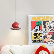 Подвесной светильник LIGHTERA Attabad LE122L-15R цвет плафона/подвески Красный, цвет арматуры Красный-1