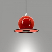 Подвесной светильник LIGHTERA Attabad LE122L-15R цвет плафона/подвески Красный, цвет арматуры Красный-2