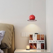 Подвесной светильник LIGHTERA Attabad LE122L-15R цвет плафона/подвески Красный, цвет арматуры Красный-3