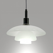 Подвесной светильник LIGHTERA Bacalar LE124L-28B цвет плафона/подвески Белый, цвет арматуры Черный-2