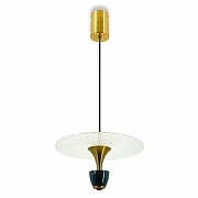 Подвесной светильник LIGHTERA Saimaa LE126L-30GR цвет плафона/подвески Прозрачный, цвет арматуры Зеленый-5