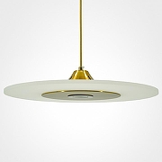 Подвесной светильник LIGHTERA Tekapo LE127L-40G цвет плафона/подвески Белый, цвет арматуры Золото