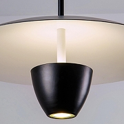 Подвесной светильник LIGHTERA Pichola LE128L-40B цвет плафона/подвески Белый, Черный, цвет арматуры Черный-5