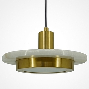 Подвесной светильник LIGHTERA Croix LE129L-20WA цвет плафона/подвески Белый, Латунь, цвет арматуры Латунь