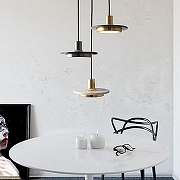 Подвесной светильник LIGHTERA Croix LE129L-20WA цвет плафона/подвески Белый, Латунь, цвет арматуры Латунь-1