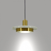 Подвесной светильник LIGHTERA Croix LE129L-20WA цвет плафона/подвески Белый, Латунь, цвет арматуры Латунь-2