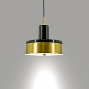 Подвесной светильник LIGHTERA Lucerne LE130L-23BA цвет плафона/подвески Латунь, Черный, цвет арматуры Латунь-1