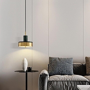 Подвесной светильник LIGHTERA Lucerne LE130L-23GRB цвет плафона/подвески Медь, Зеленый, цвет арматуры Медь-6